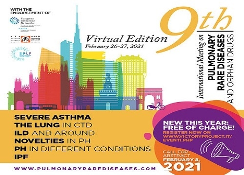9th International Meeting on Pulmonary Rare Diseases and Orphan Drugs - Free of charge Edition