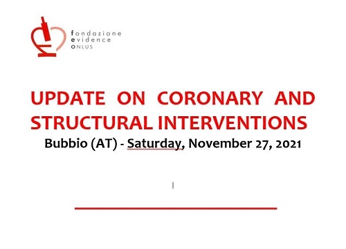 UPDATE ON CORONARY AND STRUCTURAL INTERVENTIONS